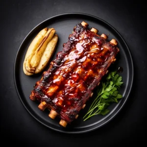 🍖 Slow-Cooked Honey-Glazed Ribs